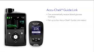 MiniMed™ 780G System How to Use the AccuChek® Guide Link Meter​ [upl. by Ingar]