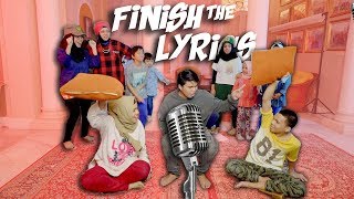 Gen Halilintar Lupa Lirik  Finish The Lyrics Challenge Part 2 [upl. by Mussman573]