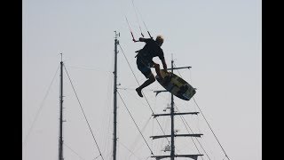 Sailing Greatcircle  Kitesurfing from the Cat ep46 [upl. by Acirehs243]