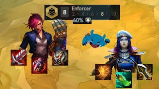 TFT set 13 8 Enforcers [upl. by Tarrant542]