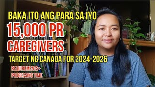 15000 PR CAREGIVERS TARGET NG CANADA FOR 20242026  PREPARE REQUIREMENTS canada immigration [upl. by Cheadle355]