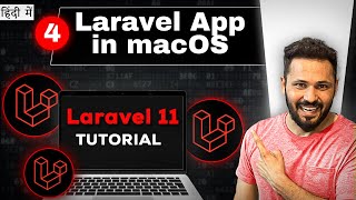 Laravel 11 tutorial in hindi 4 Create Laravel App in mac  Install laravel project macOS [upl. by Dyana807]