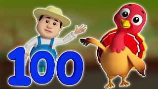 Song Numéro 1100  compilation 3D pour les enfants  vidéo éducatif  vidéo Kids  Numbers 1 to 100 [upl. by Ziza302]