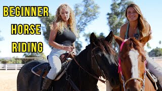 City Girls First Rodeo Beginner Horse Riding 101 [upl. by Colner]