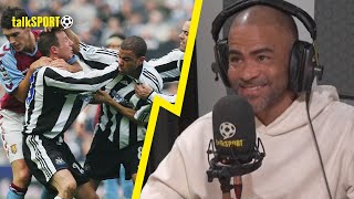 Kieron Dyer EXPLAINS Why He FOUGHT Lee Bowyer On The Pitch Whilst They BOTH Played For Newcastle😬🤣 [upl. by Frendel]