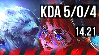 VOLIBEAR vs AURORA TOP  504  KR Challenger  1421 [upl. by Luapnaes]