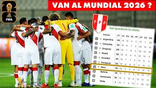 Como puede clasificar 🇵🇪 PERU al MUNDIAL 2026  🧮 Predicción FECHAS 11 a 18 con CALCULADORA [upl. by Kern]