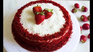 Red Velvet Cake  Cream Cheese Frosting [upl. by Asehr]