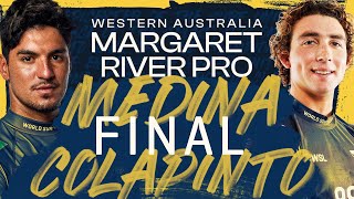 Gabriel Medina vs Griffin Colapinto  Western Australia Margaret River Pro  FINAL Heat Replay [upl. by Chappie]