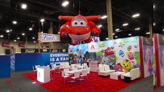 Some of our Favorite Exhibition Booths at Licensing Expo by Exhibit Options ❤️‍🔥 [upl. by Swihart313]