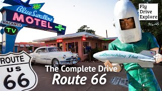 Driving Route 66 From Chicago To LA  Best Bits From The Full Road Trip [upl. by Weisler]