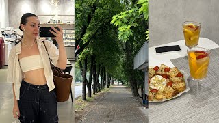 Vlog пришла на ночёвку к сестре и приготовила сангрию🍹 [upl. by Aiki57]