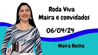 LIve Roda Viva com Maira Rocha 0604 mairarocha espiritualidade [upl. by Wilber]