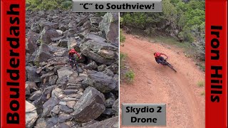 Boulderdash is a Blast Full quotCquot to Southview in Iron Hills  Mountain Biking Cedar City Utah [upl. by Ashly]