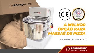 MASSEIRA ESPIRAL FORNOFLEX  A MELHOR OPÇÃO PARA MASSAS DE PIZZA [upl. by Llovera525]