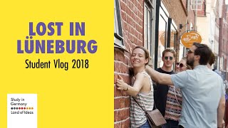 Lost in Lüneburg  Six Americans Tour Germany  International Student Vlog 2018 [upl. by Ettellocin]