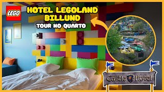 HOTEL LEGOLAND Billund Tour no quarto [upl. by Sivia]