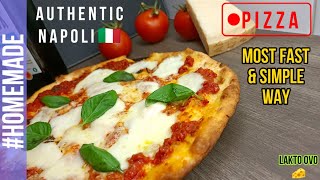 How To Make Authentic 🇮🇹 Neapolitan Pizza in Fastest Way  For Beginners amp Pros [upl. by Yttel]