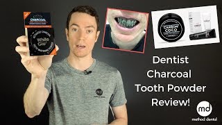 Charcoal Toothpaste Review By A Dentist Carbon Coco Colgate WhiteGlo [upl. by Charin]