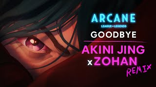 Goodbye Akini Jing x ZOHAN Remix  Arcane League of Legends  Visualizer  Riot Games Music [upl. by Edyak]