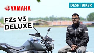 Yamaha FZS V3 Deluxe Whats New Price in BD [upl. by Amal]