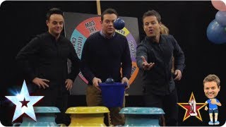 Ant Vs Dec The milk churn fairground fantasy  Britains Got More Talent 2013 [upl. by Toft]