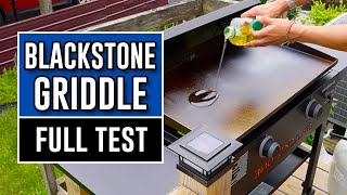 Blackstone 28 inch Griddle Full Setup  How To Season [upl. by Adnana]