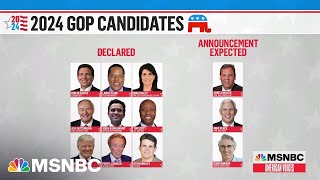 GOP 2024 presidential field widens as candidates head to Iowa [upl. by Donall]