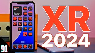 Using the iPhone XR in 2024  Review [upl. by Akimas]