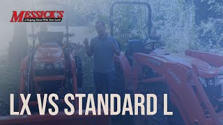 In the field  Kubota LX vs Standard L [upl. by Nyrmak732]