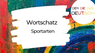 Sportarten  Deutsch lernen  Wortschatz [upl. by Aicilyt]