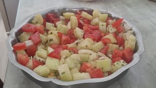 salade de concombre et tomates 🥗 [upl. by Aicina628]