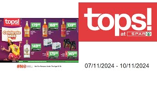 TOPS at SPAR specials ZA  07112024  10112024 [upl. by Enilekcaj591]