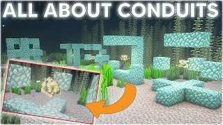 How to get a conduit in Minecraft  THE WHOLE PROCESS The Minecraft Conduit Explained [upl. by Trish]