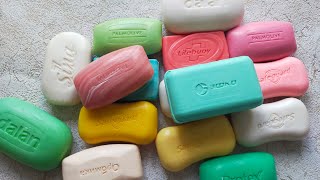 Asmr Haul Satisfying Video Asmr Unpacking Soap  Crashing Soap  Opening Slime Soap [upl. by Riay]