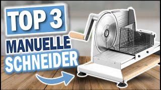 TOP 3 MANUELLE ALLESSCHNEIDER 2024  Top 3 manuelle Allesschneider Vergleich [upl. by Terzas559]