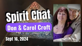 🔮 Spirit Box Chat Don amp Carol Croft • Orgonite • Intuitive Channelling HopeParanormalWhiteLight [upl. by Mcquillin502]