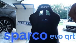 SPARCO EVO QRT UNBOXING AND INSTALL [upl. by Singhal11]