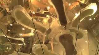 Worlds Largest Chocolate Fountain Bellagio Hotel Las Vegas 6282012 [upl. by Aikenahs]