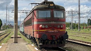 4K Passengers view  Гледка на пътника Kaspichan  Ruse Razpredelitelna with regional train [upl. by Yuille606]