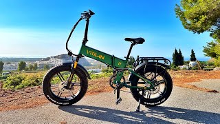 Vitilan i7 Pro Electric Bike Review  Best Fat Tire 750W Folding Ebike [upl. by Nawuj238]