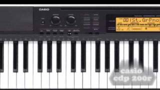 CASIO CDP 200R [upl. by Ledniahs]