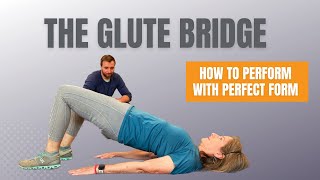 How To Do A Glute Bridge  Step By Step Instruction For Beginners [upl. by Etteloc]