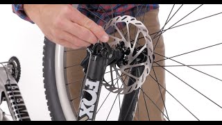 3 Mountain Bikes  Installing Your Front Wheel Thru Axles [upl. by Eelyam]