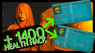 ARK HEALTH HACK 1400 health Custom Recipe [upl. by Ayanet]