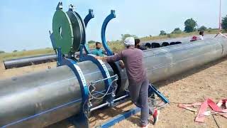 SNI1000 Hdpe pipe jointing machine up to 1000mm fully automatic [upl. by Asimaj]