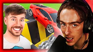 BrodieTV Reacts to MrBeast Lamborghini Vs Shredder [upl. by Hailey820]