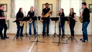 Rain Dance  for Saxophone Ensemble [upl. by Ailee]