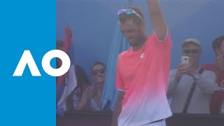 Viktor Troicki v Roberto Carballes Baena match highlights 1R  Australian Open 2019 [upl. by Ydnas]