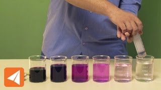 Potassium permanganate and dilution  Molecular Structure  Chemistry [upl. by Chernow]